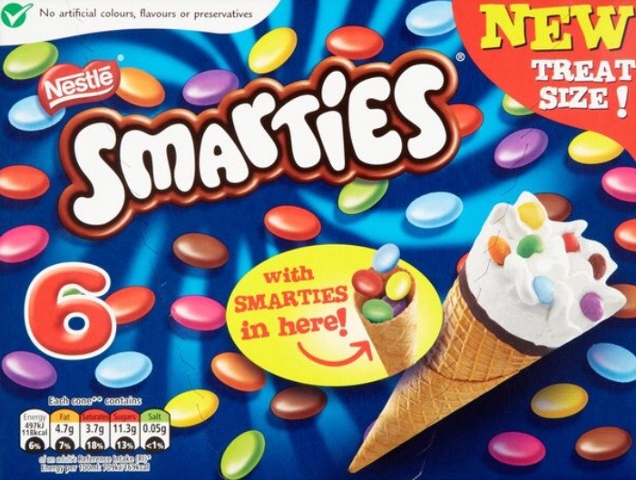 Wie Viele Smarties Passen In Einen Smart Dragierte Schokolinsen: Viele, viele bunte Smarties von Nestlé