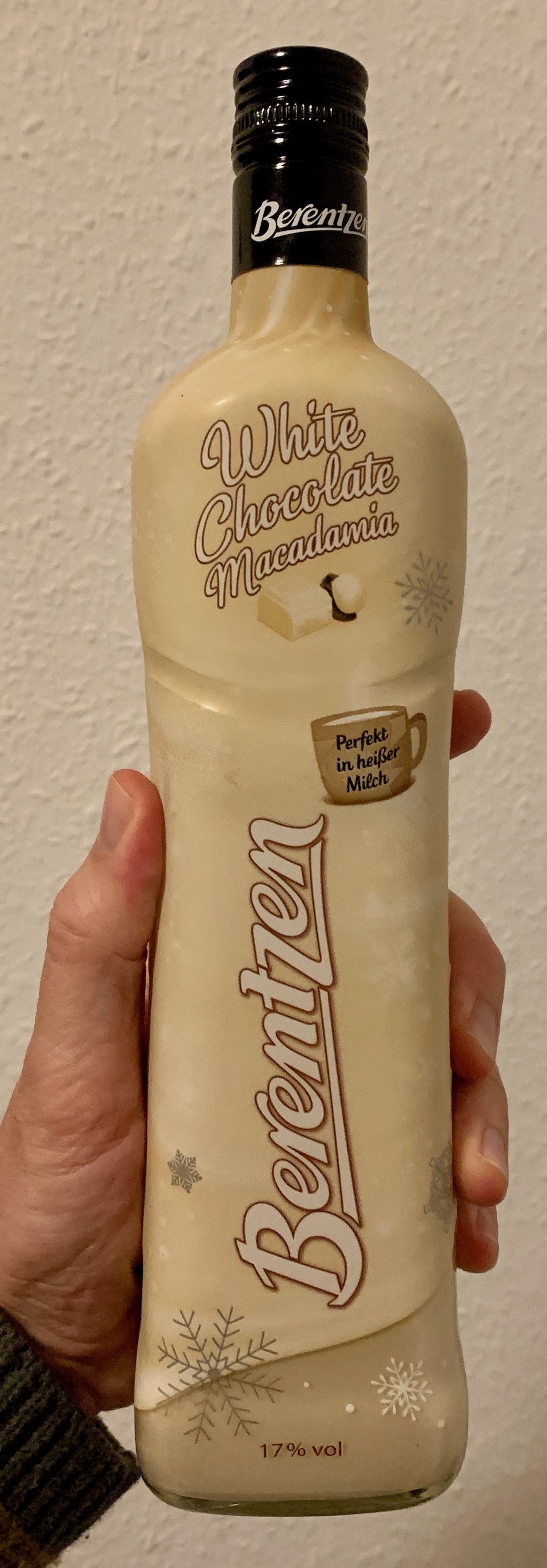 Berentzen White Chocolate macadamia Likör 17% - naschkater.com - das ...
