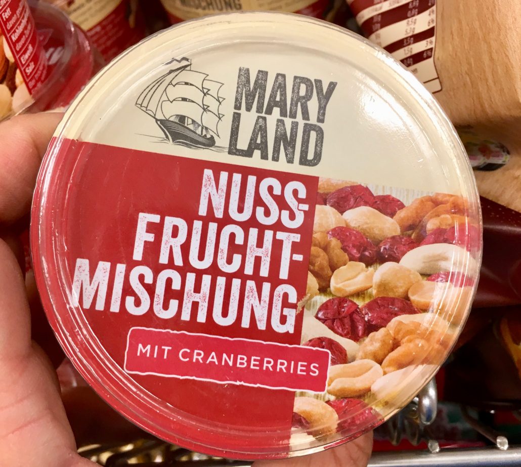Maryland Nuss-Fruchtmischung mit Cranberries - naschkater.com - das ...