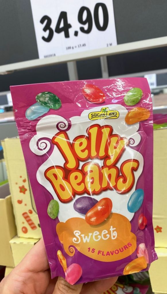 Lidl Tschechien Sugarland Jelly Beans Sweet 15 Flavours naschkater
