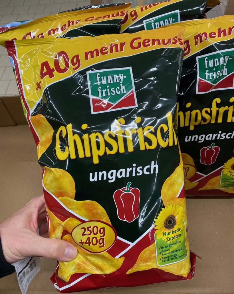 funnyfrisch Chipsfrisch ungarisch 250+40Gramm das
