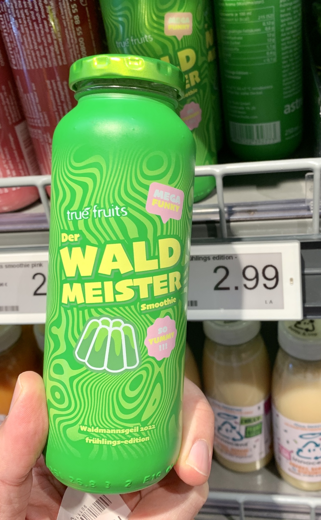 True Fruits Waldmeister Smoothie - naschkater.com - das Süßigkeiten ...
