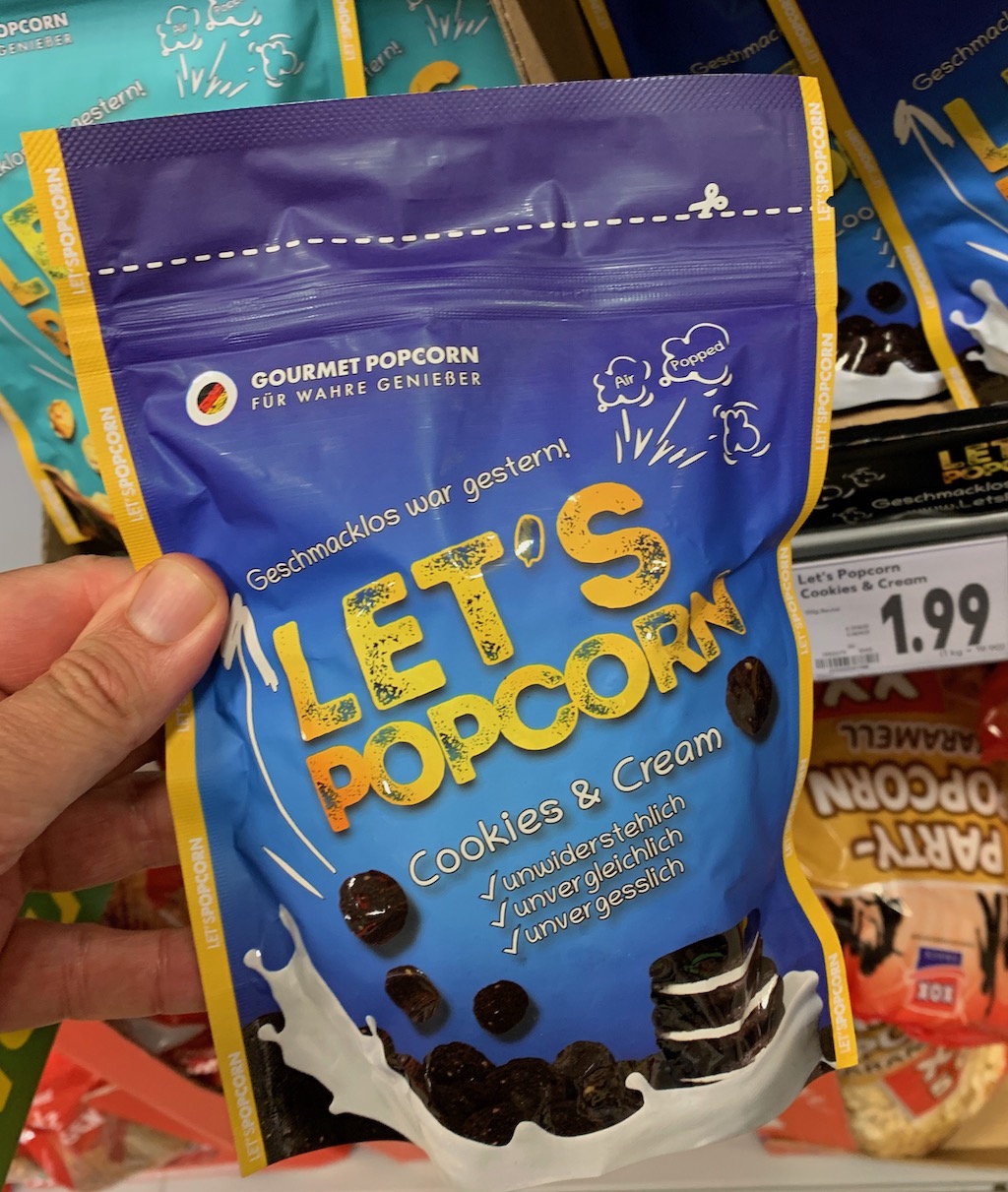 Gourmet Popcorn Let's Popcorn Cookie+Cream das