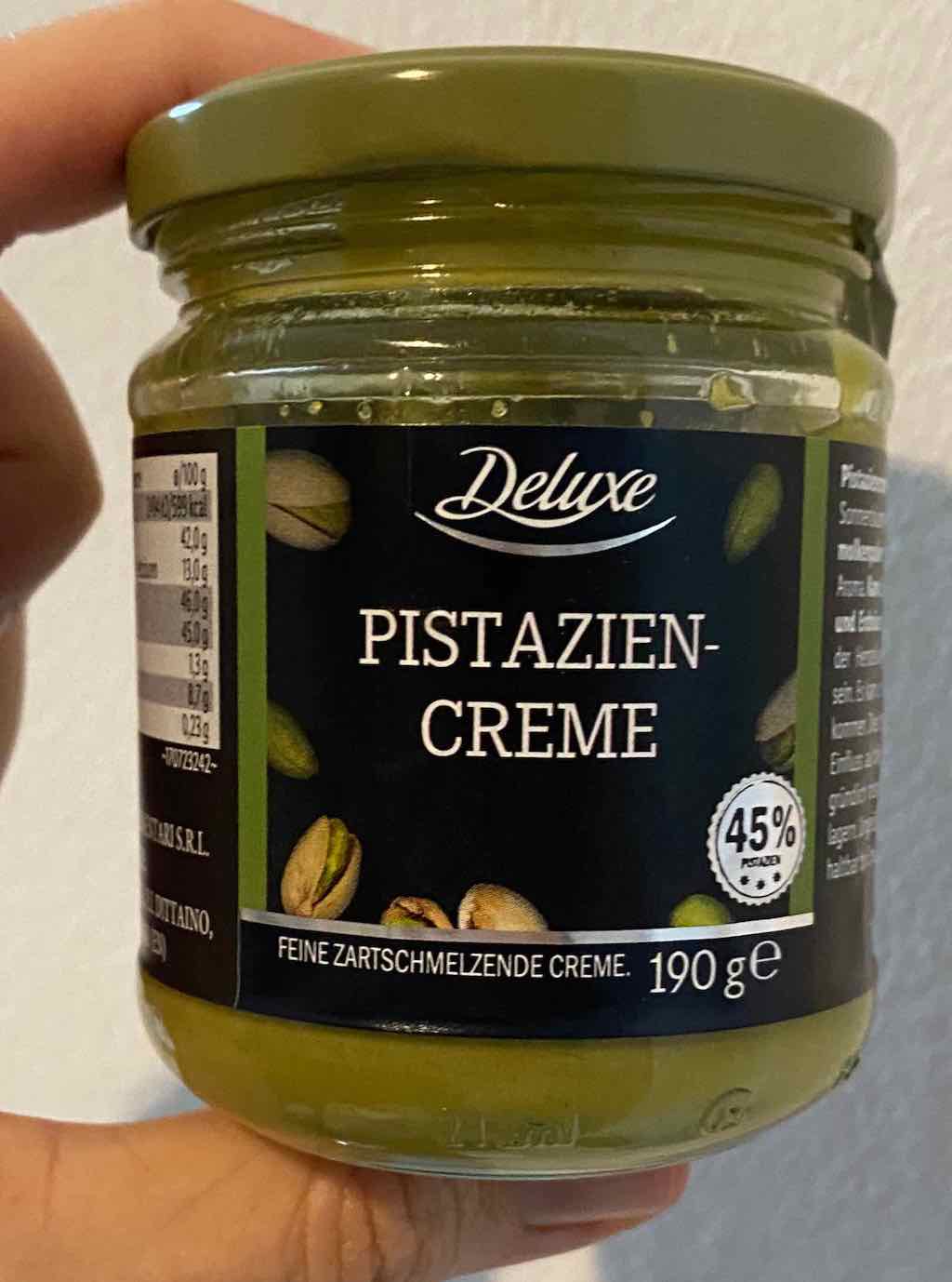 Lidl Deluxe Pistazien-Creme 190G - naschkater.com - das Süßigkeiten ... Lidl Deluxe Pistazien-Creme 190G - naschkater.com - das Süßigkeiten ...